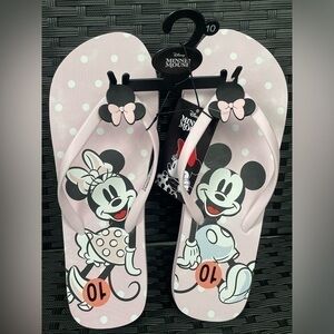 Disney Pink Minnie and Mickey Mouse Sandals